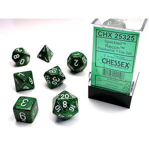 Chessex Dice: 7-Die RPG Set - Speckled: Recon 