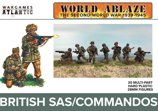 Wargames Atlantic British SAS/Commandos