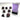 Chessex Dice: 7-Die RPG Set - Speckled: Hurricane 