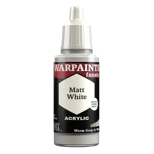Warpaints Fanatic: Matt White 18ml 
