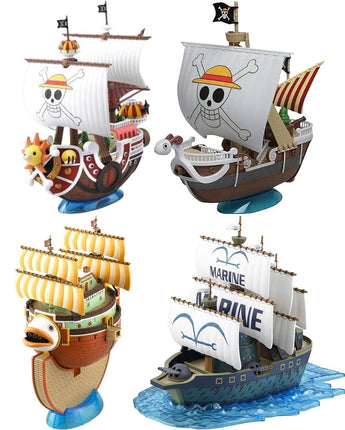 One Piece Grand Ship Collection F Model Kit Case of 4 