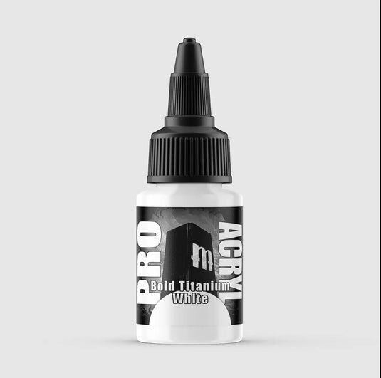 Pro Acryl: Bold Titanium White (22ml) 