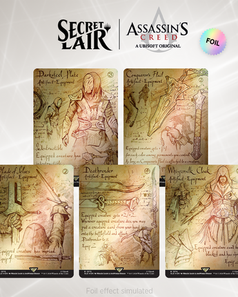 Secret Lair x Assassin's Creed: Da Vinci's Designs (Foil) 