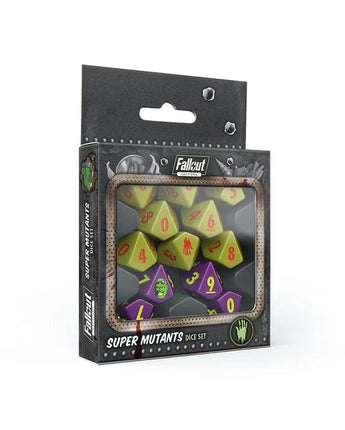 Fallout Factions: Dice Set - Super Mutants 