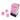 Chessex Dice: Translucent 16mm D6 (12) - Pink/White 