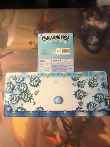 Challengers!: Winter Park Playmat + Blue Token