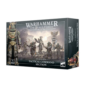 Horus Heresy Solar Auxilia Tactical Command Section 