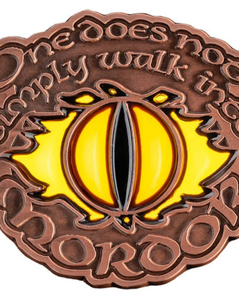 The Lord of the Rings Trilogy One Does Not Simply Walk Into Mordor Enamel Pin 