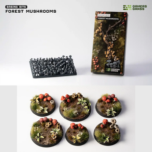 Gamers Grass - Basing Bits - Forest Mushrooms 