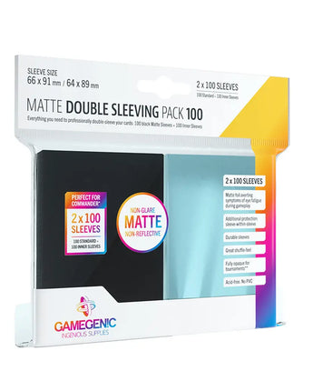 Gamegenic Double Sleeving Pack 100 