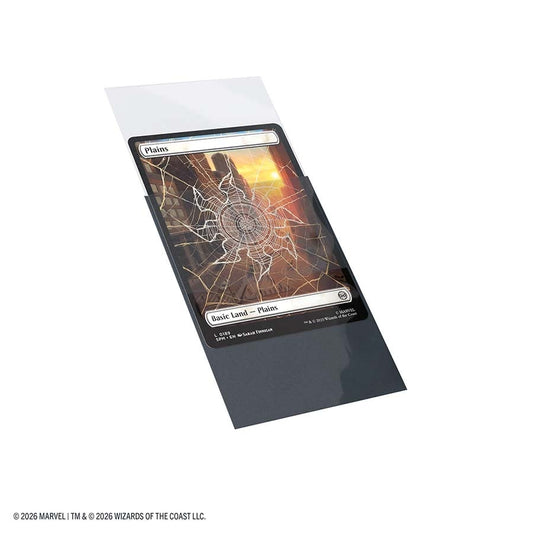 Marvel Super Heroes: Double Sleeving Pack 100 - Comic Burst Black 