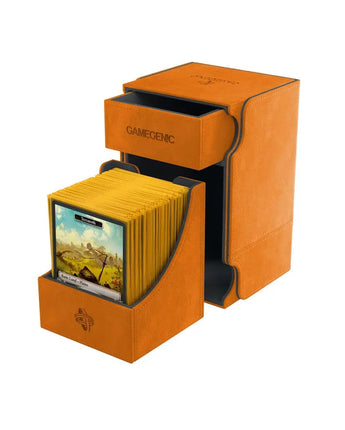 Gamegenic Watchtower 100plus Deck Box - Orange 