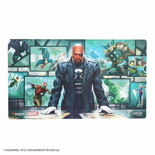 Marvel Super Heroes: Prime Playmat - Director Nick Fury 