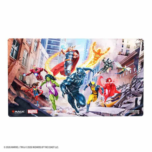 Marvel Super Heroes: Shiny Playmat - Marvel Super Heroes 
