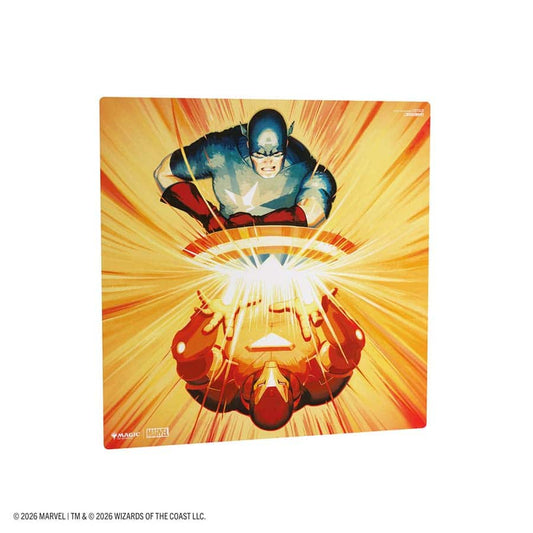 Marvel Super Heroes: Prime 2-Player Playmat - Iron Man/Captain America 