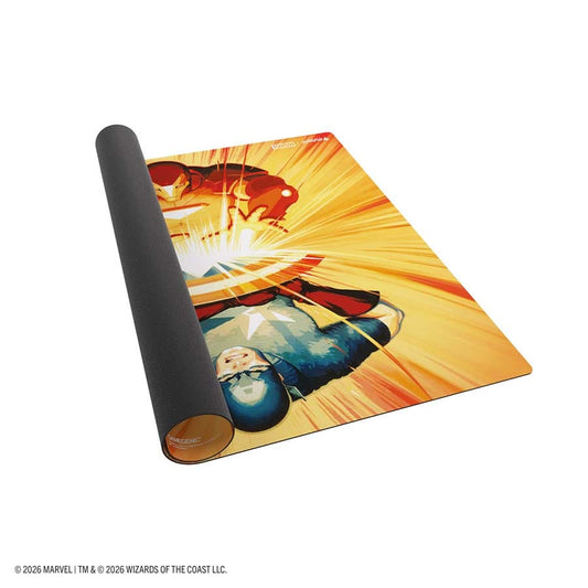 Marvel Super Heroes: Prime 2-Player Playmat - Iron Man/Captain America 