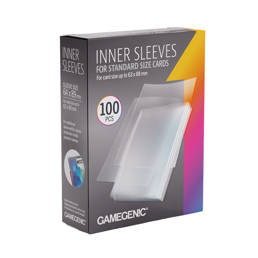 Inner Sleeves Standard Card Game 