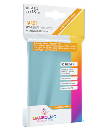 Gamegenic Tarot Card Sleeves (72 x 122 mm) - Prime 
