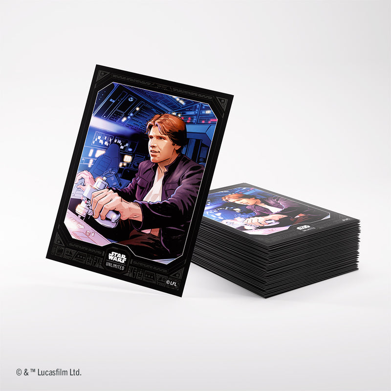 Load image into Gallery viewer, Star Wars Unlimited Premium Art Sleeves (Jump to Lightspeed) 
