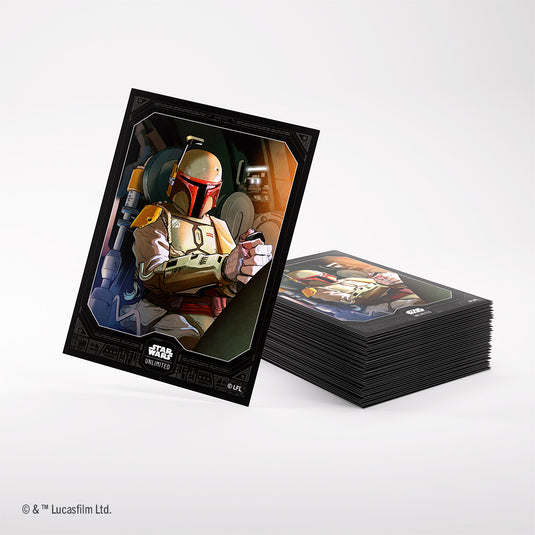 Star Wars Unlimited Premium Art Sleeves (Jump to Lightspeed) 