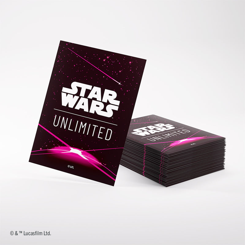 Load image into Gallery viewer, Star Wars Unlimited Premium Art Sleeves (Jump to Lightspeed) 
