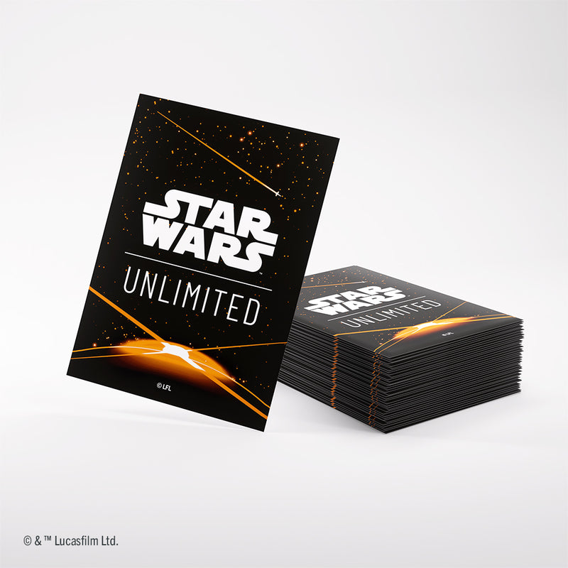 Load image into Gallery viewer, Star Wars Unlimited Premium Art Sleeves (Jump to Lightspeed) 
