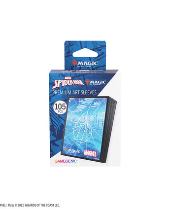 MTG Marvel's Spider-Man Premium Art Sleeves - Spider-Man Island 