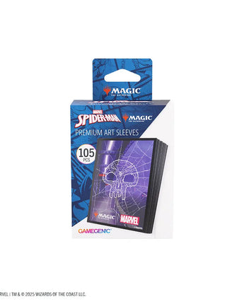 MTG Marvel's Spider-Man Premium Art Sleeves - Spider-Man Swamp 
