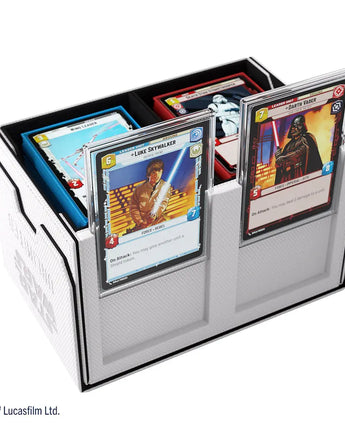 Star Wars: Unlimited Double Deck Pod - White/Black 