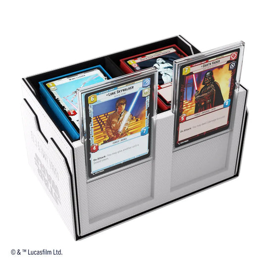 Star Wars: Unlimited Double Deck Pod - White/Black 