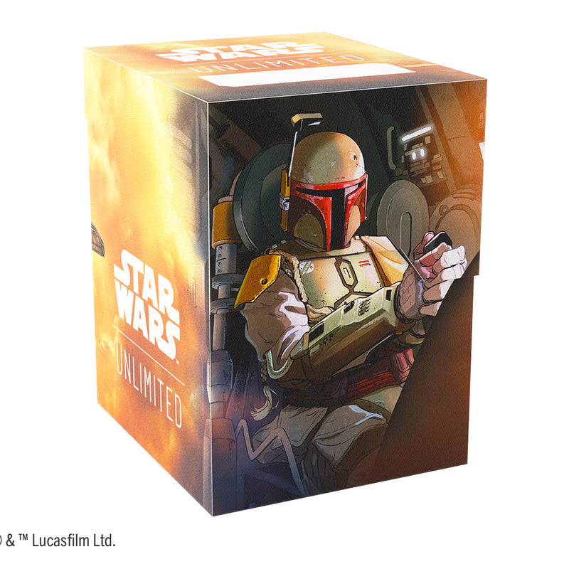 Load image into Gallery viewer, Star Wars Unlimited Soft Crate Deck Box (Jump to Lightspeed) 
