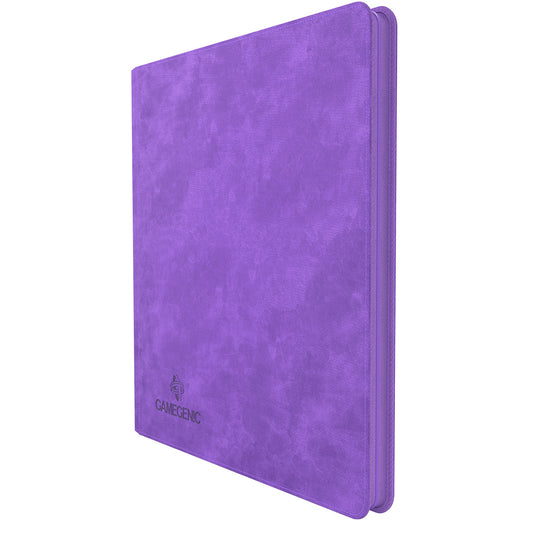 Gamegenic Zip-Up Album 24-Pocket Purple 
