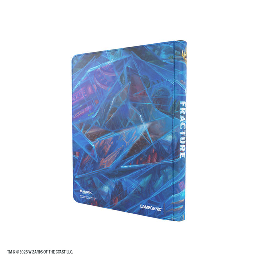 Reality Fracture Zip-Up Album 18-Pocket - Overwrite the Multiverse 