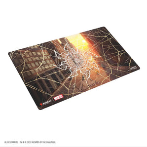 MTG Marvel's Spider-Man Shiny Playmat - Spider-Man Plains 
