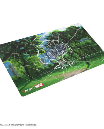 MTG Marvel's Spider-Man Shiny Playmat - Spider-Man Forest 