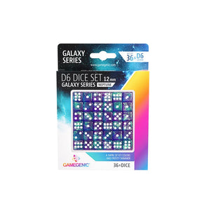 Galaxy Series - Neptune - D6 Dice Set 12 mm (36 pcs) 