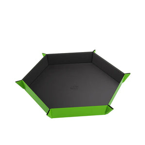 Magnetic Dice Tray Hexagonal - Green 