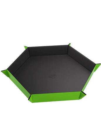 Magnetic Dice Tray Hexagonal - Green 