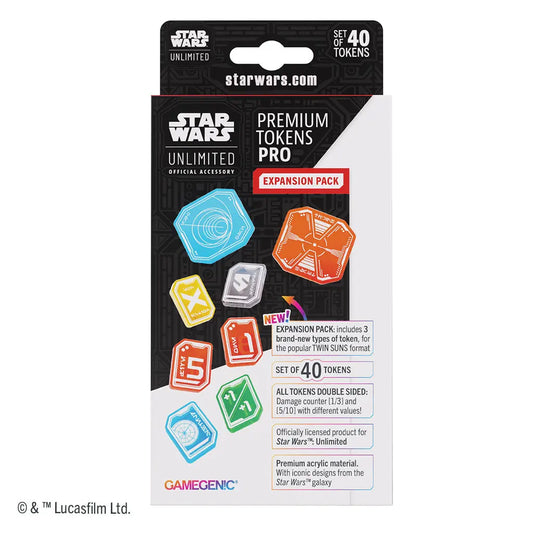 Star Wars Unlimited Premium Tokens Pro Expansion Pack 