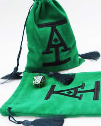 Foam Brain Acquisitions Inc Green Dice Bag 