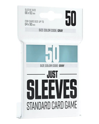 Just Sleeves - Standard Card Game - Clear 