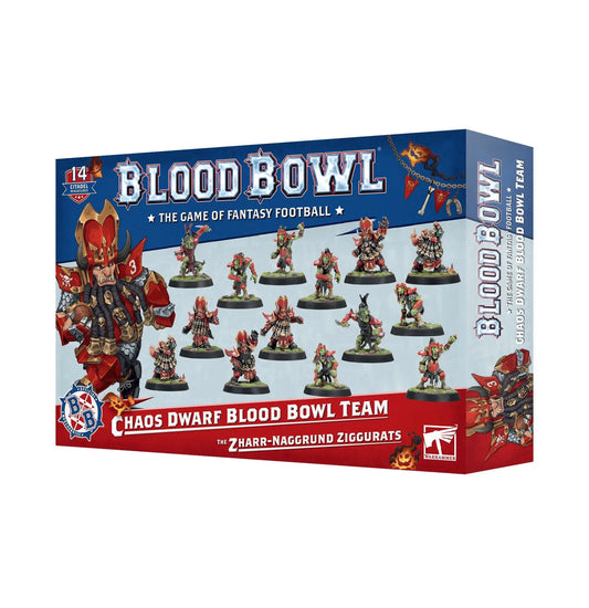 Blood Bowl Chaos Dwarf Team 