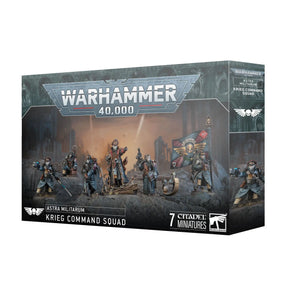 Astra Militarum Krieg Command Squad 