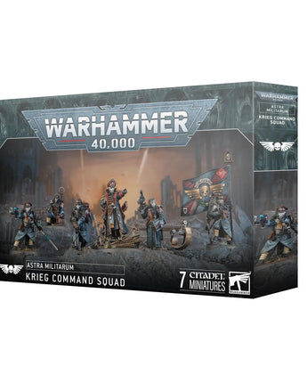 Astra Militarum Krieg Command Squad 