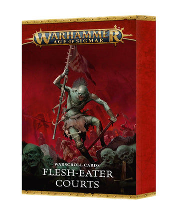 Flesh-Eater Courts Warscroll Cards 
