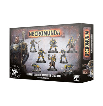 Necromunda Palanite Enforcer Captains & Sergeants 