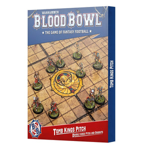 Blood Bowl Tomb Kings Team Pitch & Dugouts 
