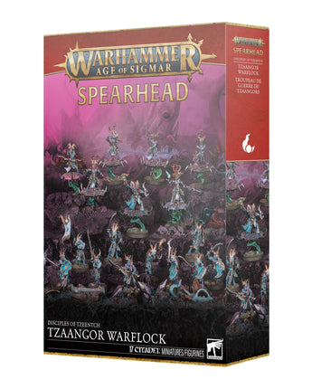 Disciples Of Tzeentch Spearhead: Tzaangor Warflock 