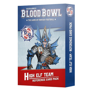 Blood Bowl High Elf Team Reference Cards 
