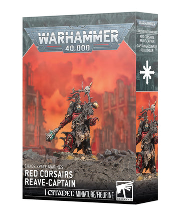Chaos Marines Red Corsairs Reave-Captain 